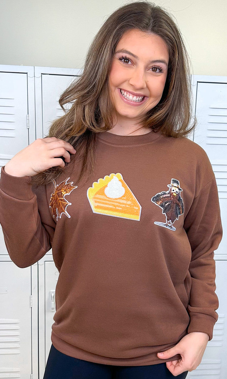 Thanksgiving Sparkle Sweatshirt
