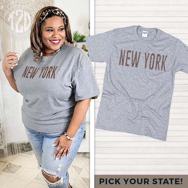 Leopard State T-Shirt