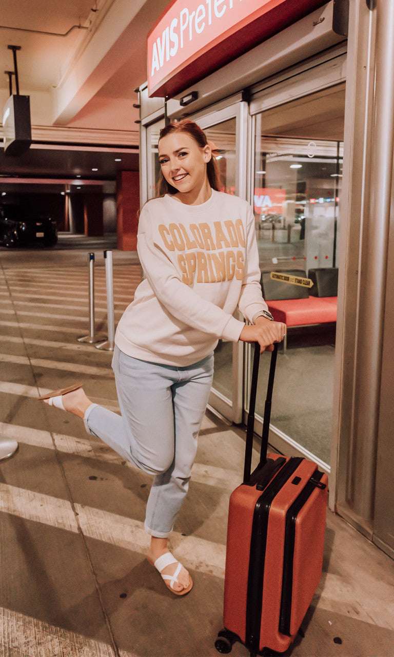 Custom Magic Puff Big Letter Sweatshirt