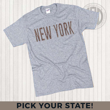 Leopard State T-Shirt