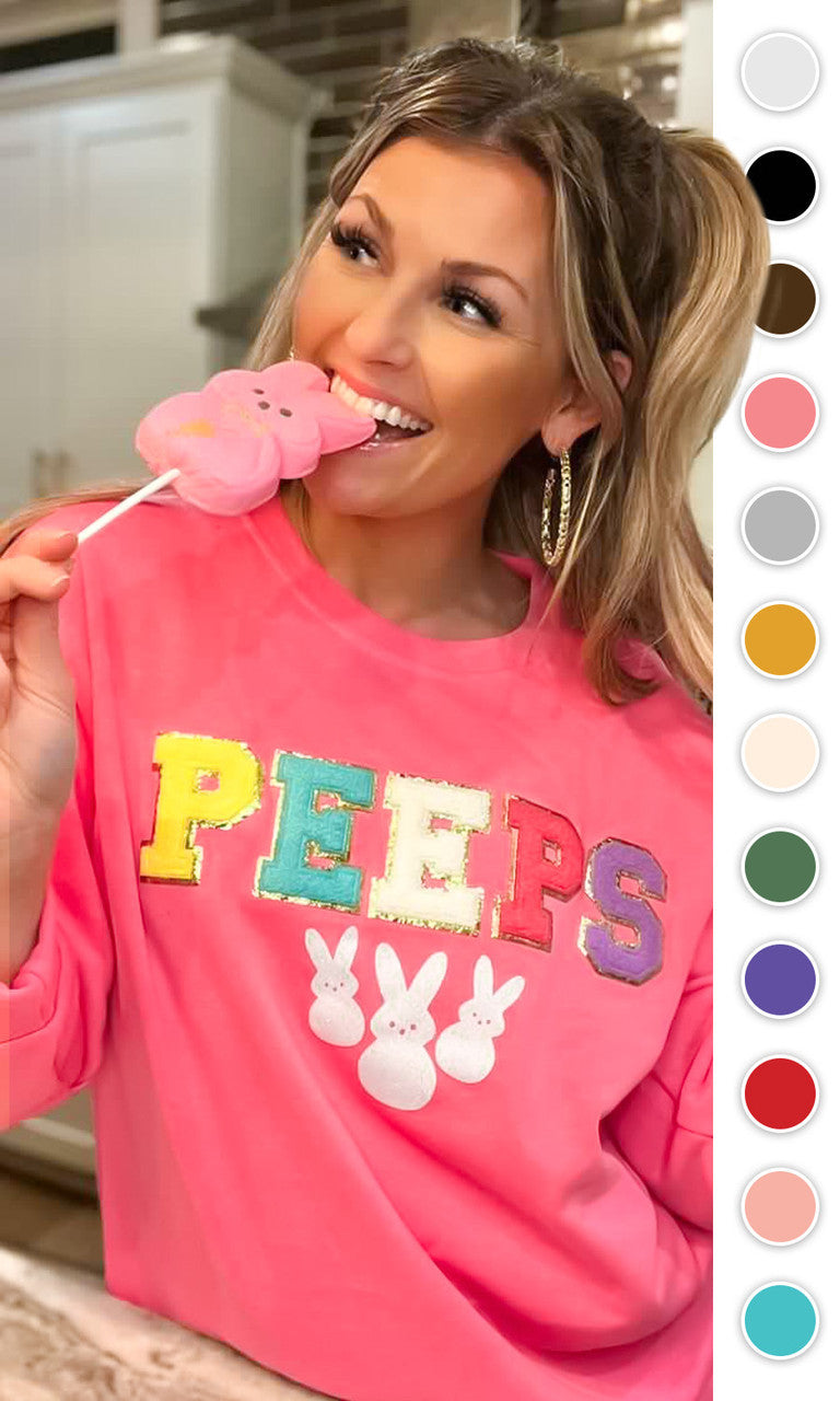 Peeps Ideal Chenille Sweatshirt