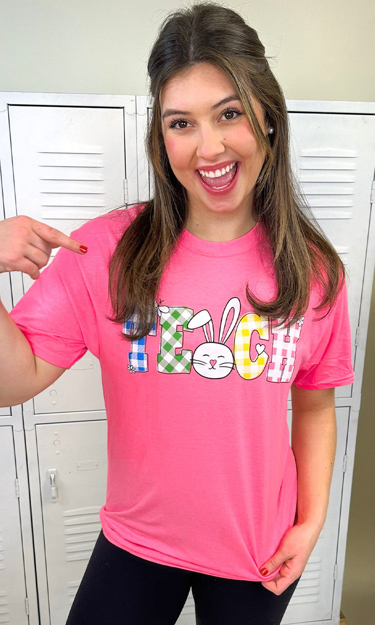 Teach Easter Graphic T-Shirt