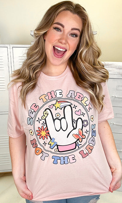 See the Able Butterflies Graphic Shirt