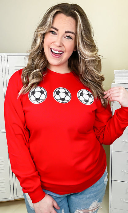 Sparkle Soccer Adult Long Sleeve