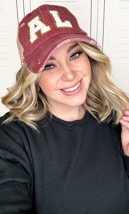 State Ideal Chenille Vintage Hat