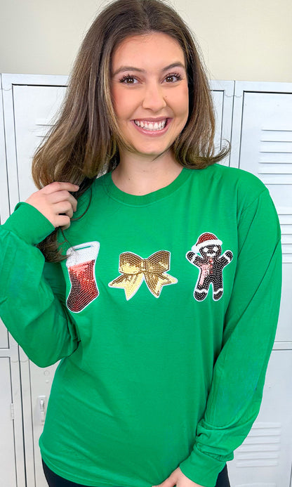Christmas Sparkle Long Sleeve