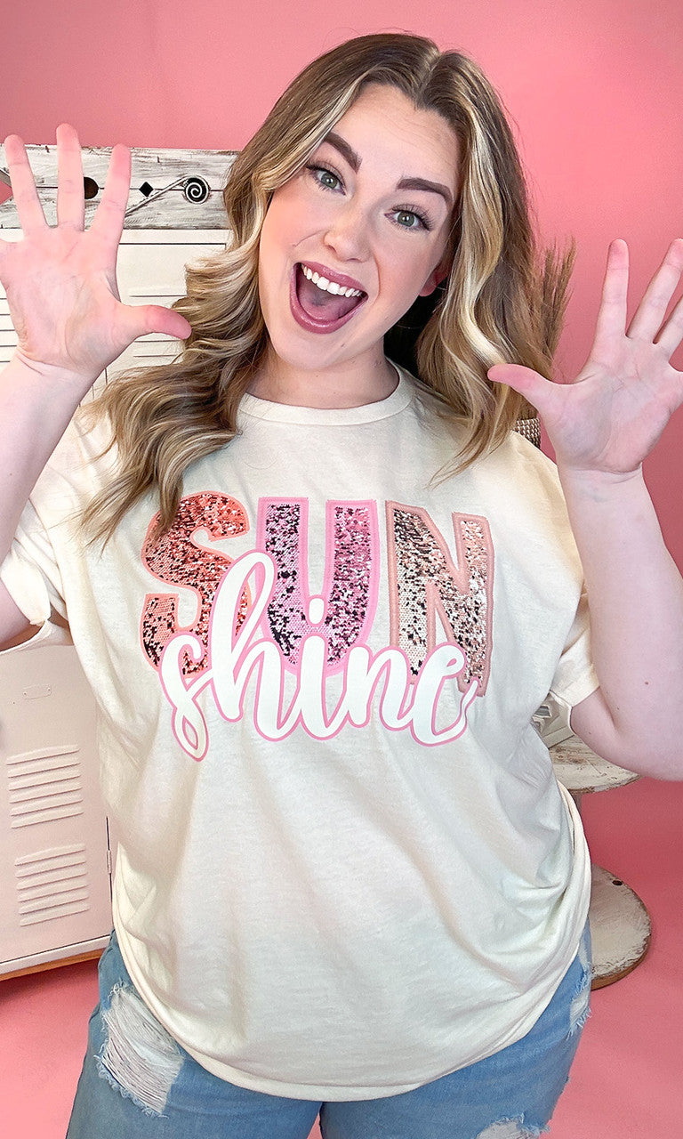 Sunshine Sparkle Graphic Shirt