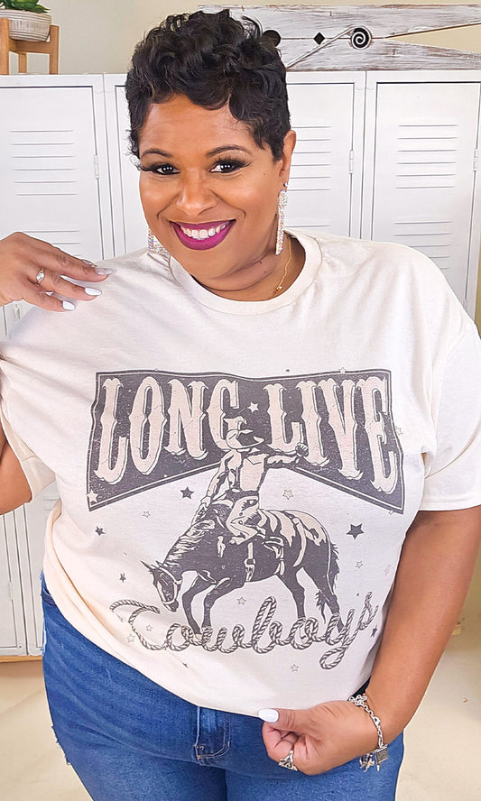 Long Live Cowboys Graphic Shirt