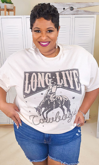 Long Live Cowboys Graphic Shirt