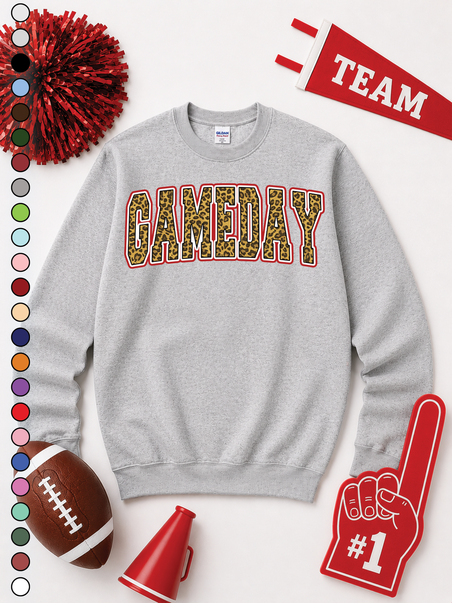 Game Day Block Graphic Sweatshirt
