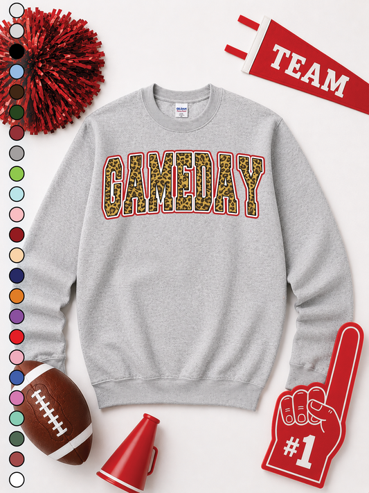 Game Day Block Graphic Sweatshirt